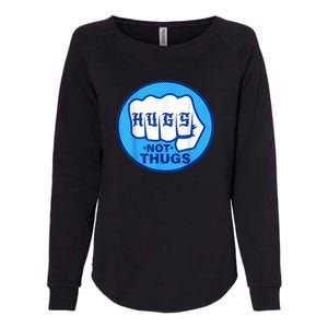 HUGS NOT THUGS Womens California Wash Sweatshirt