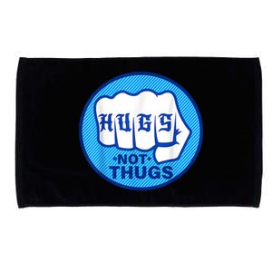 HUGS NOT THUGS Microfiber Hand Towel