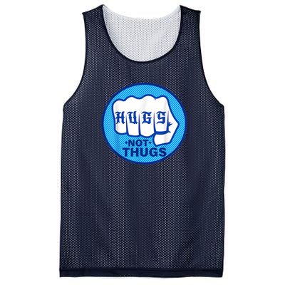 HUGS NOT THUGS Mesh Reversible Basketball Jersey Tank