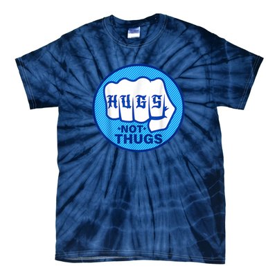 HUGS NOT THUGS Tie-Dye T-Shirt