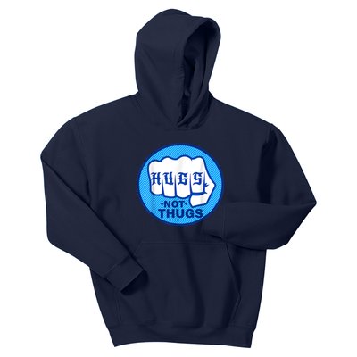 HUGS NOT THUGS Kids Hoodie