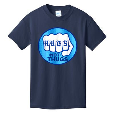 HUGS NOT THUGS Kids T-Shirt