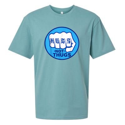 HUGS NOT THUGS Sueded Cloud Jersey T-Shirt