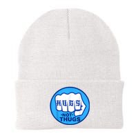 Hugs Not Thugs Trending Knit Cap Winter Beanie