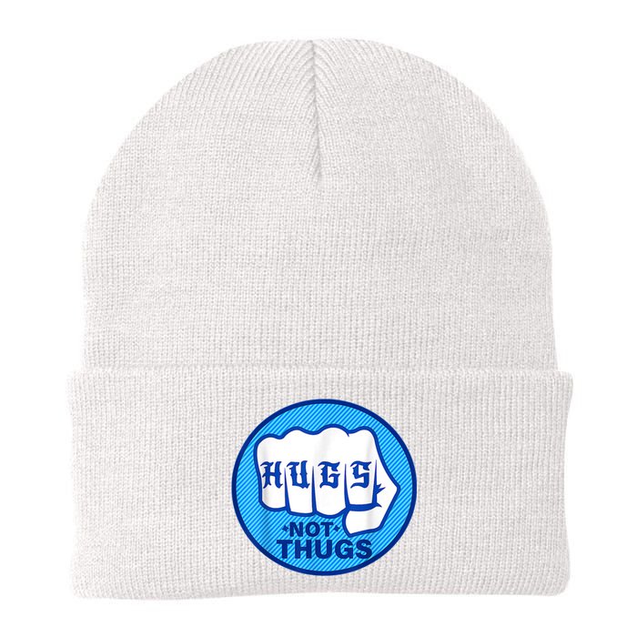 Hugs Not Thugs Trending Knit Cap Winter Beanie