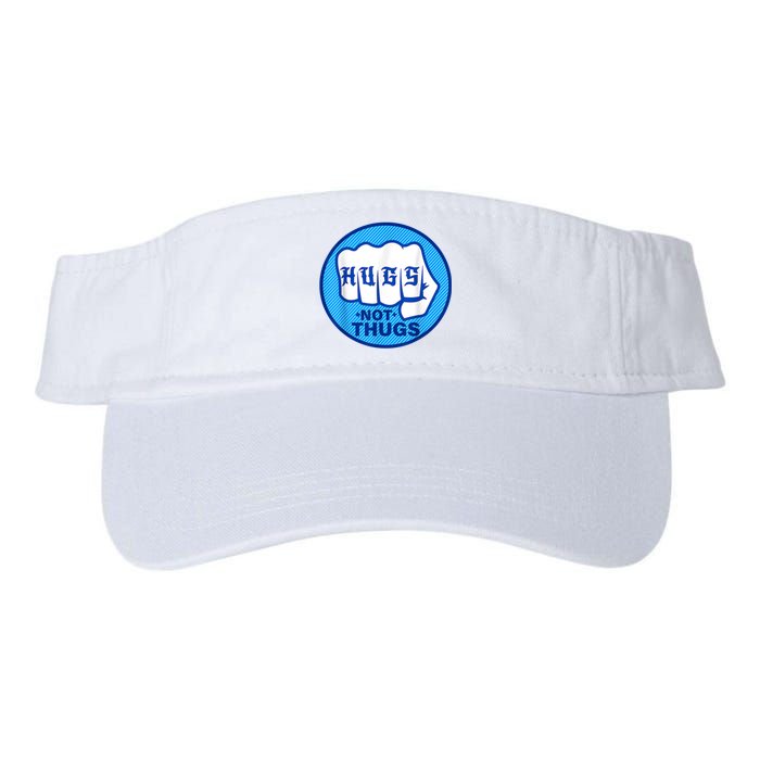 Hugs Not Thugs Trending Valucap Bio-Washed Visor