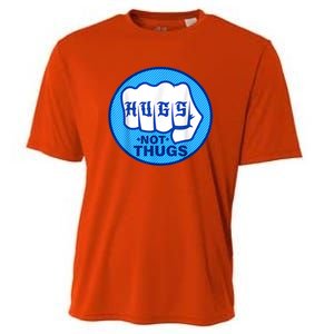 HUGS NOT THUGS Shirt Hugs Not Thugs Cooling Performance Crew T-Shirt