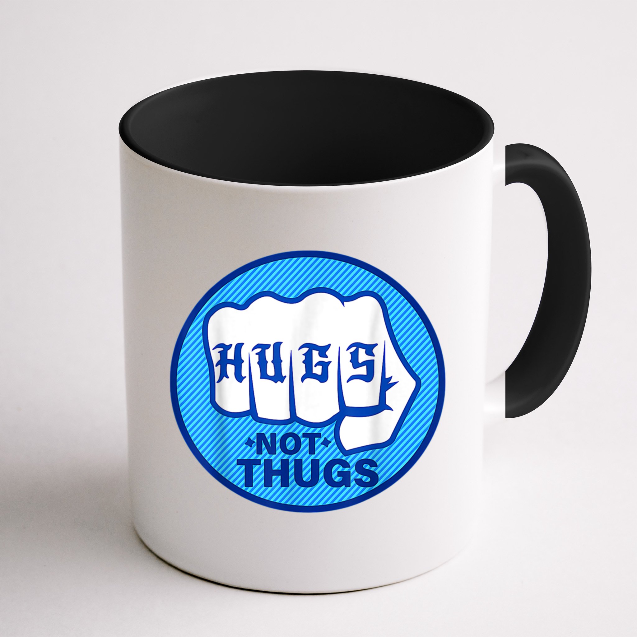 HUGS NOT THUGS Shirt Hugs Not Thugs Mug