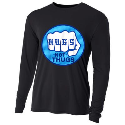 HUGS NOT THUGS Shirt Hugs Not Thugs Cooling Performance Long Sleeve Crew