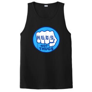 HUGS NOT THUGS Shirt Hugs Not Thugs PosiCharge Competitor Tank