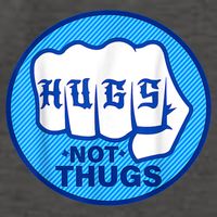 HUGS NOT THUGS Shirt Hugs Not Thugs Vector Backpack