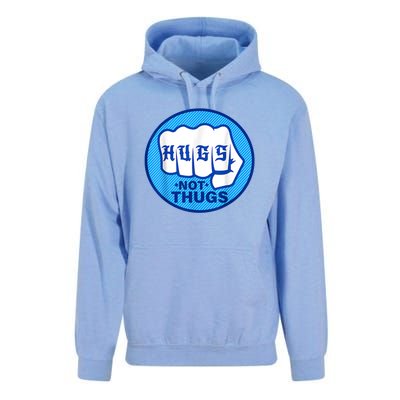 HUGS NOT THUGS Shirt Hugs Not Thugs Unisex Surf Hoodie