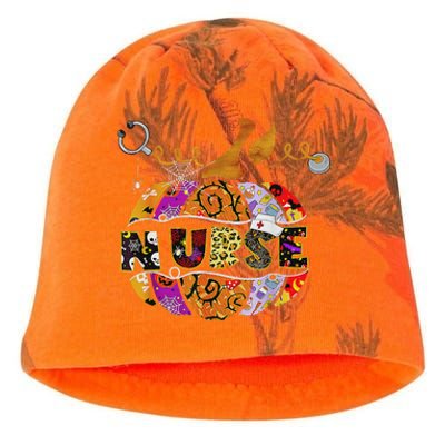 Halloween Nurse Town Pumpkin Patch Kati - Camo Knit Beanie