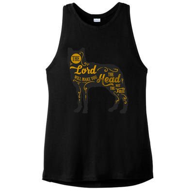 Head Not The Tail Ladies PosiCharge Tri-Blend Wicking Tank