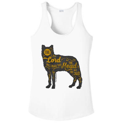 Head Not The Tail Ladies PosiCharge Competitor Racerback Tank