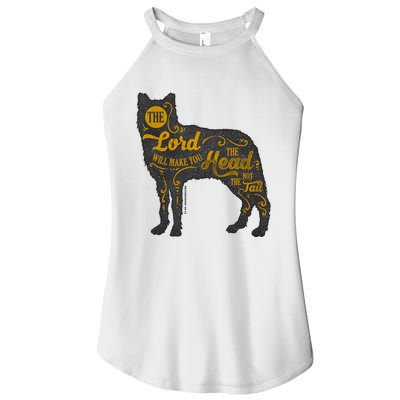 Head Not The Tail Women's Perfect Tri Rocker Tank