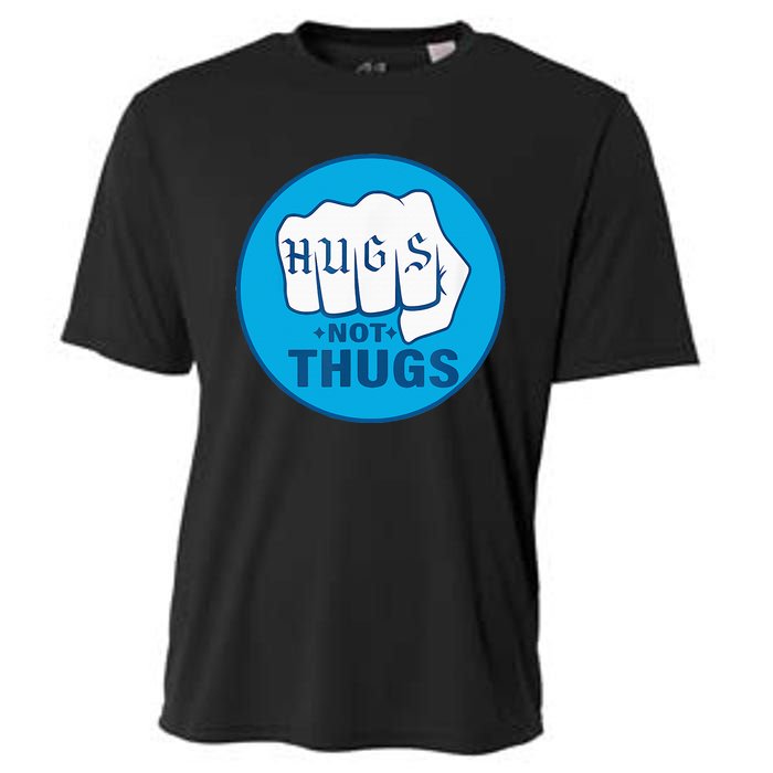 Hugs Not Thugs Cooling Performance Crew T-Shirt