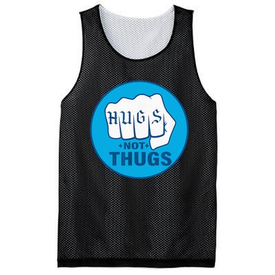 Hugs Not Thugs Mesh Reversible Basketball Jersey Tank