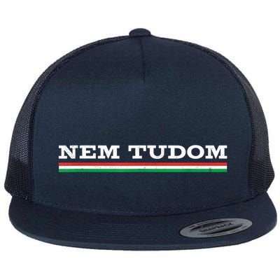 Hungarian Nem Tudom Funny Hungary Traditional Wine Drink Flatbill Hat