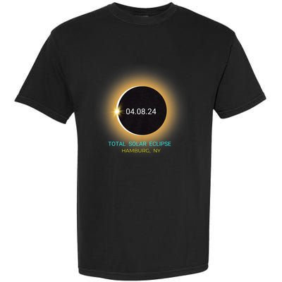 Hamburg Ny Total Solar Eclipse 040824 New York Souvenir Garment-Dyed Heavyweight T-Shirt