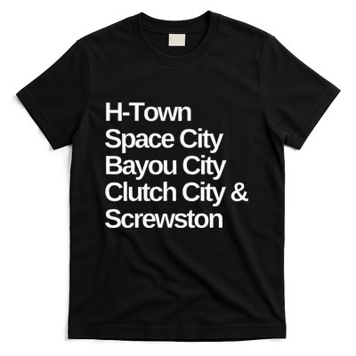 Houston Nicknames Texas T-Shirt
