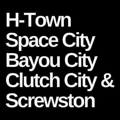 Houston Nicknames Texas T-Shirt