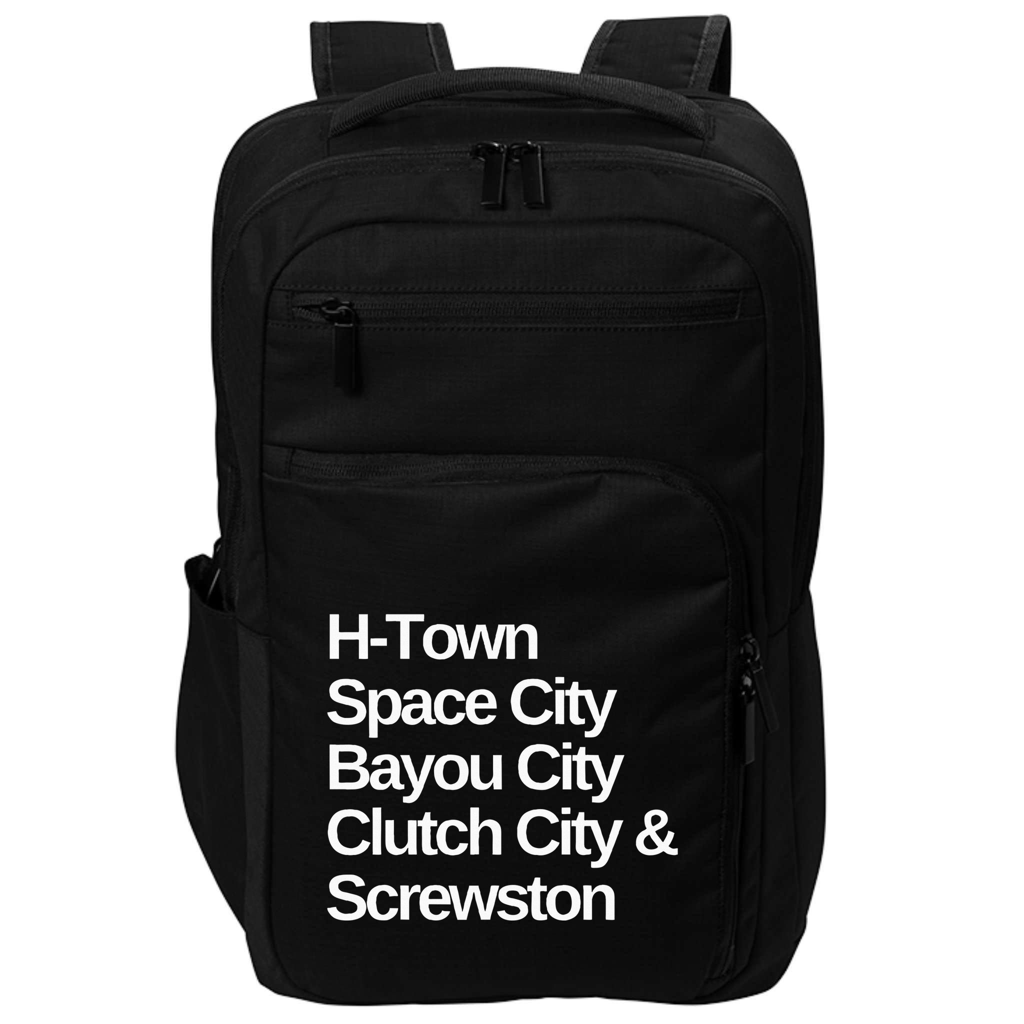 Houston Nicknames Texas Impact Tech Backpack