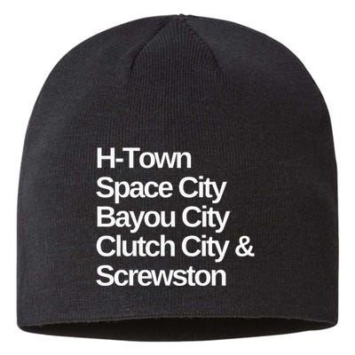Houston Nicknames Texas Sustainable Beanie