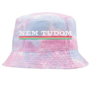 Hungarian Nem Tudom Funny Hungary Traditional Saying Tie-Dyed Bucket Hat