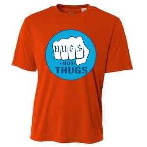 HUGS NOT THUGS Cooling Performance Crew T-Shirt