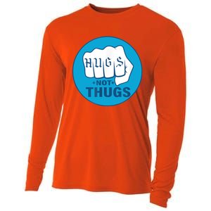 HUGS NOT THUGS Cooling Performance Long Sleeve Crew