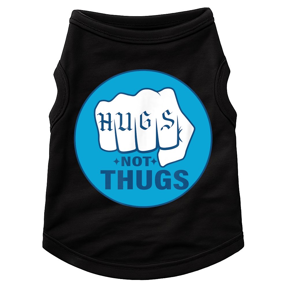 HUGS NOT THUGS Doggie Tank