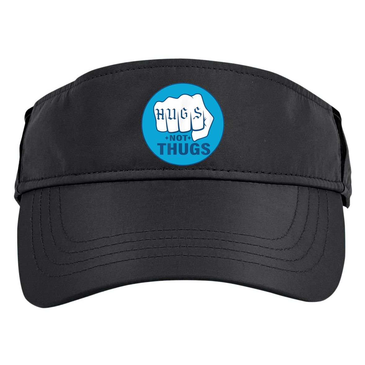 HUGS NOT THUGS Adult Drive Performance Visor