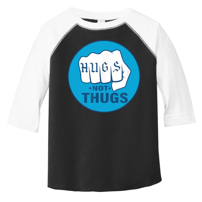 HUGS NOT THUGS Toddler Fine Jersey T-Shirt