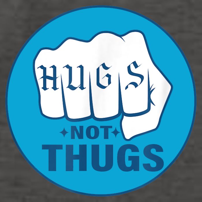 HUGS NOT THUGS Vector Backpack