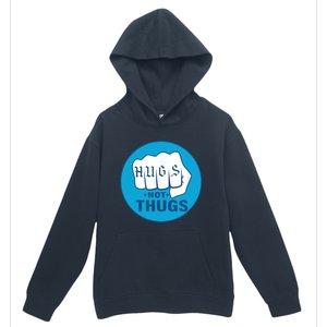 HUGS NOT THUGS Urban Pullover Hoodie