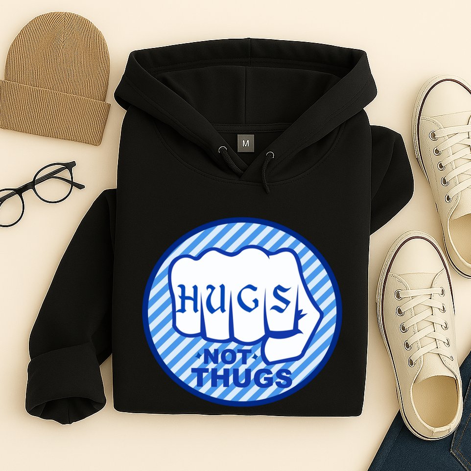 HUGS NOT THUGS Hoodie