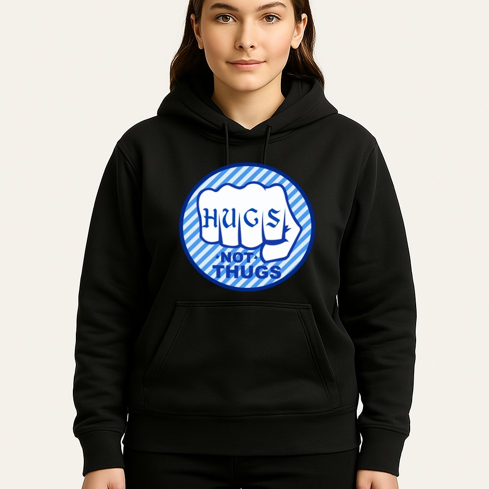 HUGS NOT THUGS Hoodie