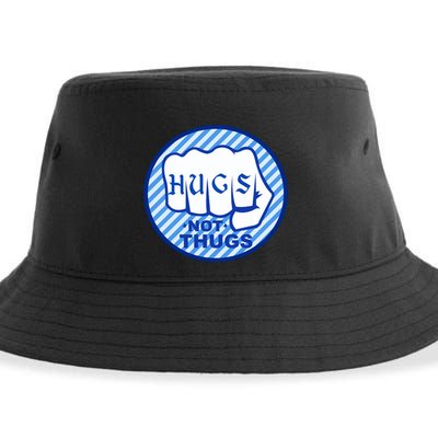 HUGS NOT THUGS Sustainable Bucket Hat