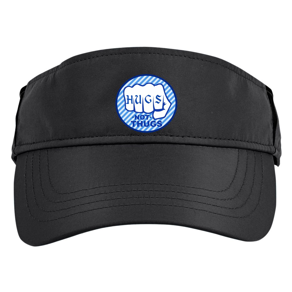 HUGS NOT THUGS Adult Drive Performance Visor