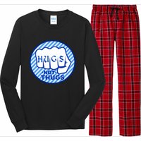 HUGS NOT THUGS Long Sleeve Pajama Set