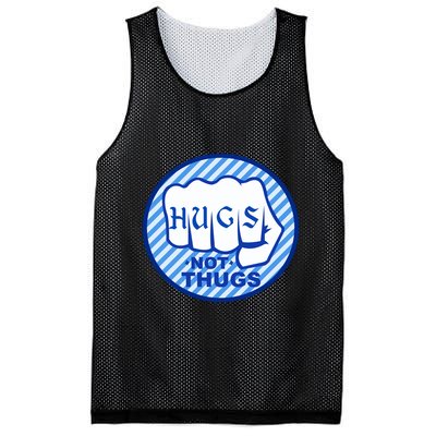 HUGS NOT THUGS Mesh Reversible Basketball Jersey Tank