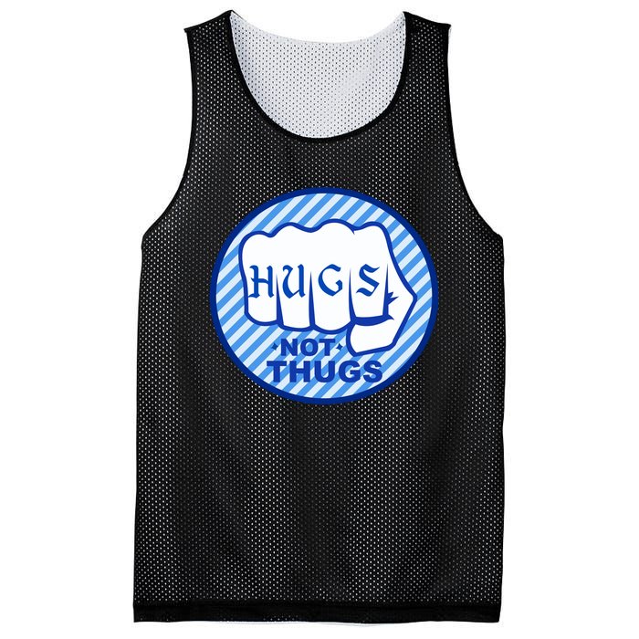 HUGS NOT THUGS Mesh Reversible Basketball Jersey Tank