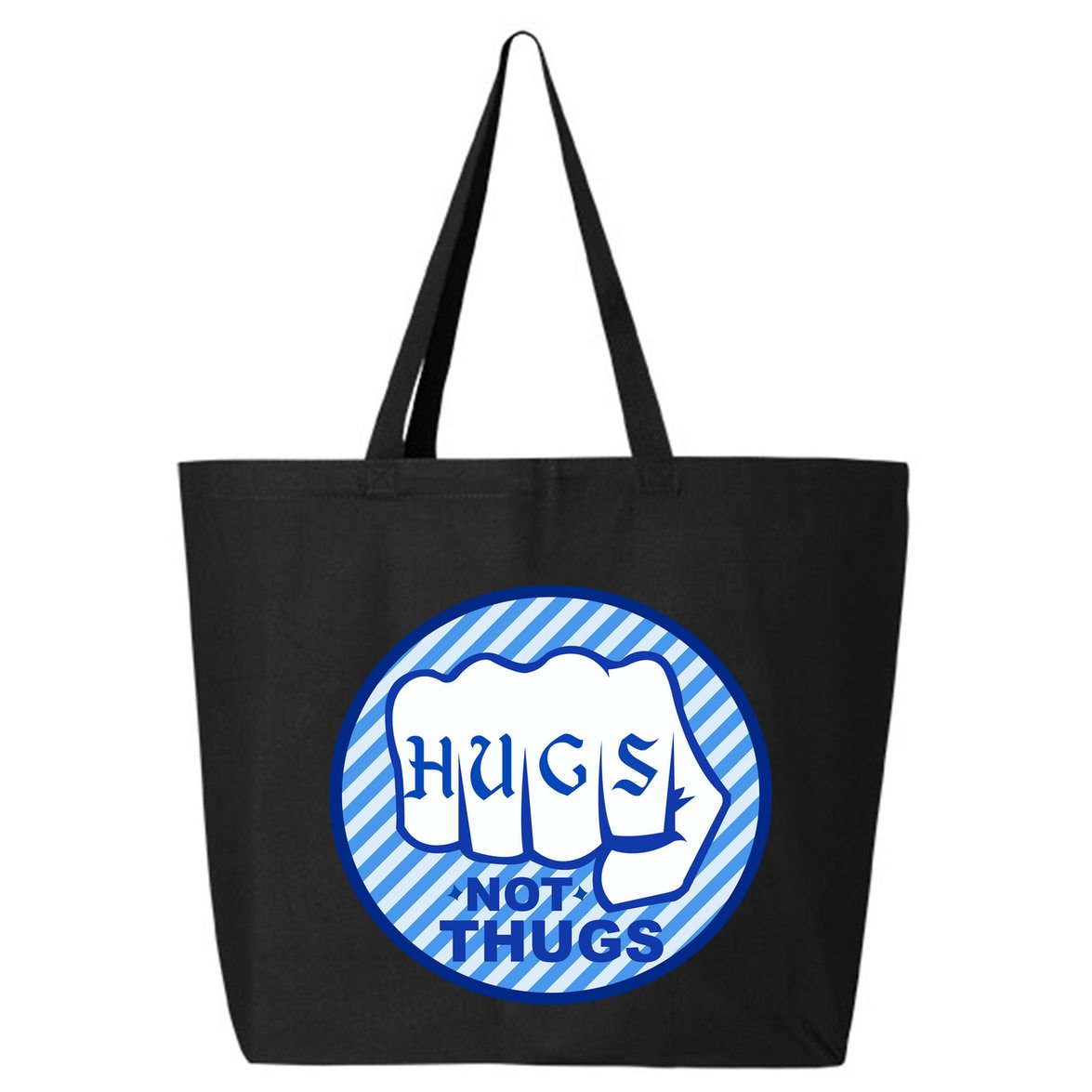 HUGS NOT THUGS 25L Jumbo Tote