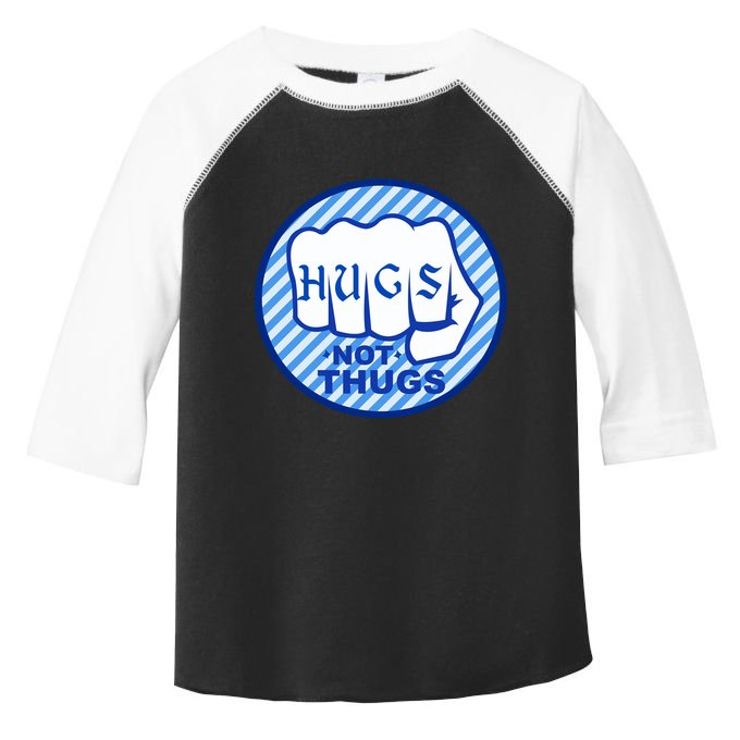 HUGS NOT THUGS Toddler Fine Jersey T-Shirt