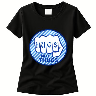 HUGS NOT THUGS Womens T-Shirt