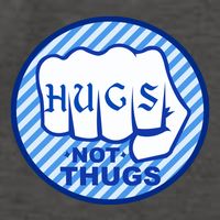 HUGS NOT THUGS Vector Backpack