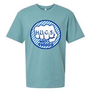 HUGS NOT THUGS Sueded Cloud Jersey T-Shirt