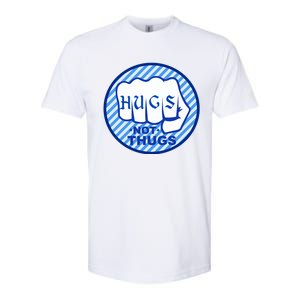 HUGS NOT THUGS Softstyle CVC T-Shirt