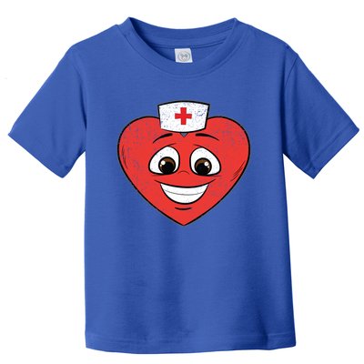 Heart Nurse Valentines Day Cute Rn Lpn Nursing Students Gift Toddler T-Shirt